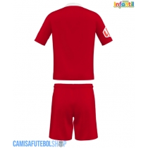Camisa de time de futebol Sevilla Replicas 2º Equipamento Infantil 2025-26 Manga Curta (+ Calças curtas)